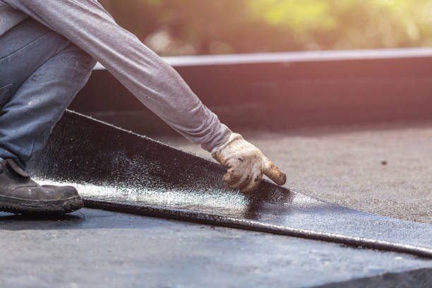 Professional Waterproofing technician working in Lima, OH